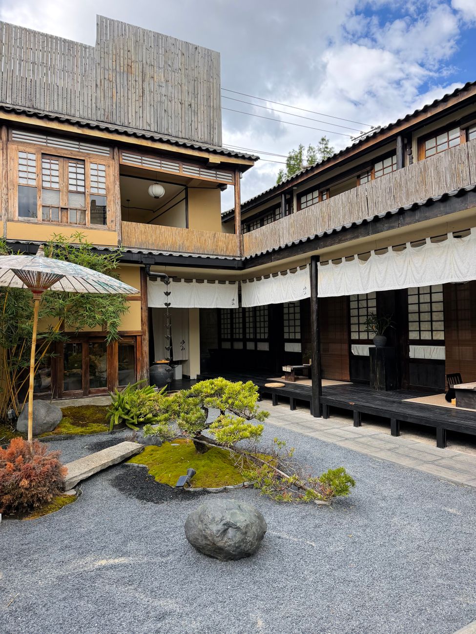 Kyoto garden in autumn